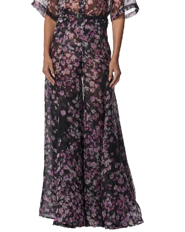 Carolina Herrera Silk Palazzo Pant Stylish Dresses for Women