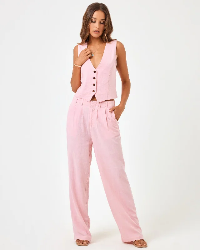 Rhodes Pant - Macaroon Pink Holiday Special Offers