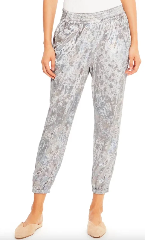 Beacon Pant In Silver Stylish Women's Clothing