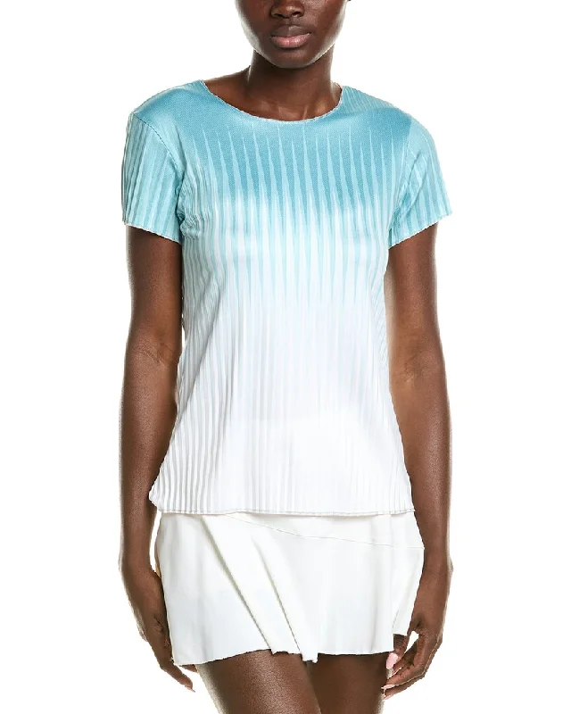 K-Swiss Pleated Crew Top Shop Ladies Clothes