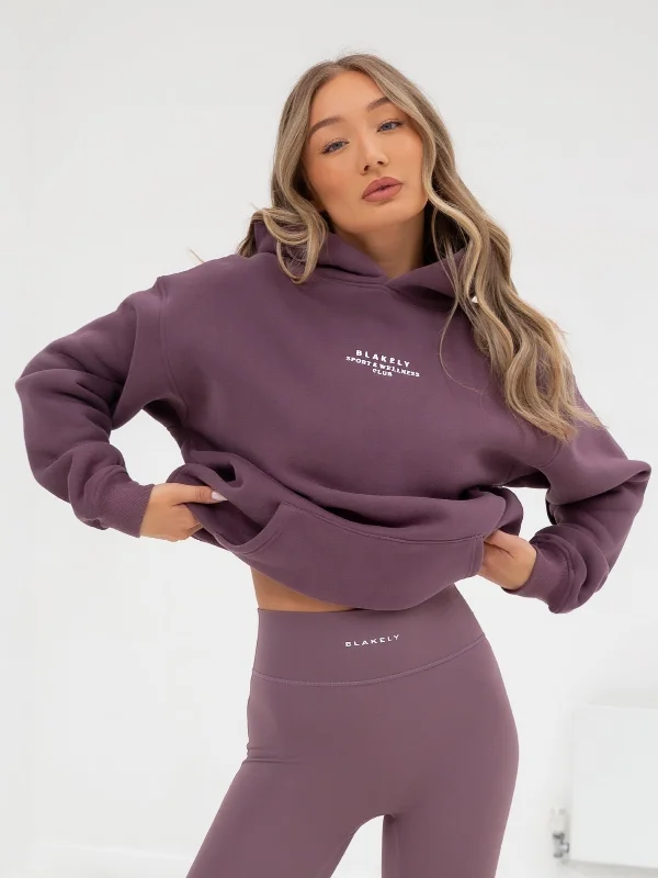 Ultimate Oversized Hoodie - Light Plum Stylish Clothes For Women