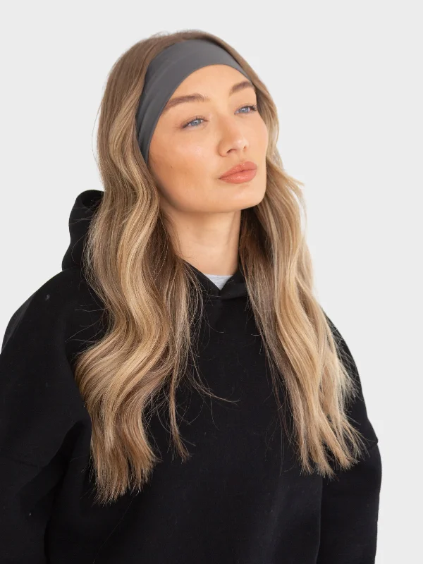 Studio Headband - Charcoal Sustainable Women's Clothes