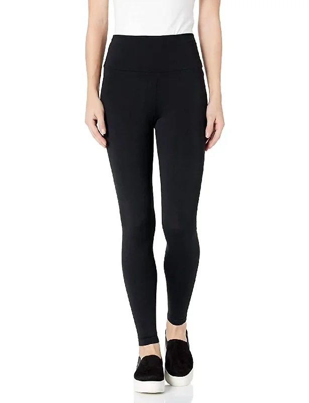 Mid-Rise Tights In Black Women's Online Clothing Boutique