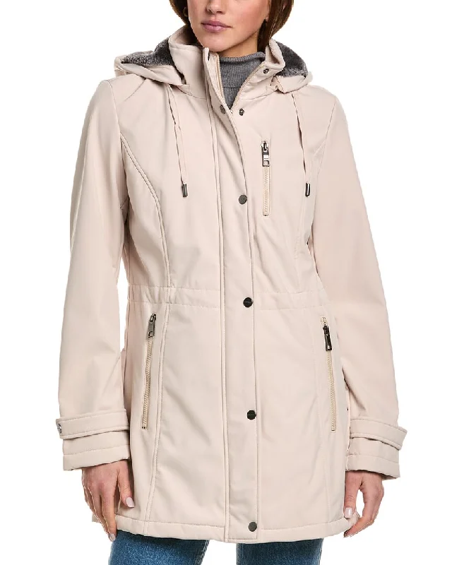 Nautica Soft Shell Anorak Women's Outerwear Attire