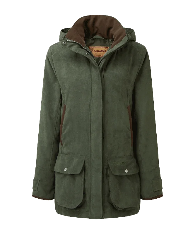 Teal Shooting Coat - Cedar Women's Casual Dresses