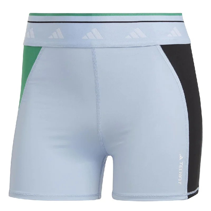 adidas - Women's Techfit Colorblock 3 Inch Shorts (HS3325) End of Season Sale