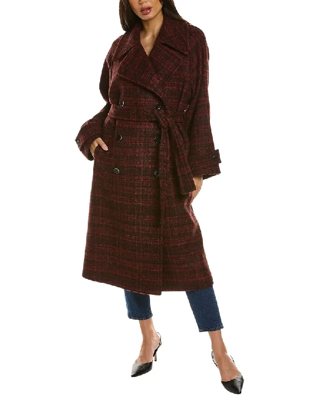 BOSS Hugo Boss Wool & Alpaca-Blend Coat Women's Evening Attire