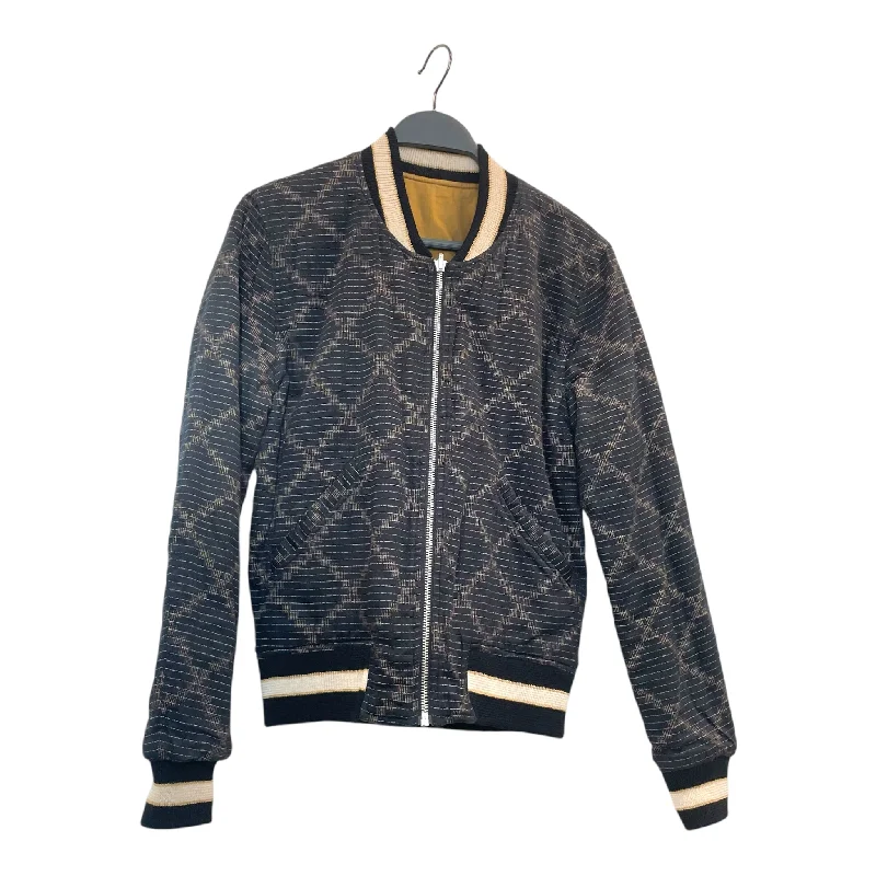 ISABEL MARANT/Quilted Jkt/S/Cotton/BLK/REVERSIBLE QUILTED BOMBER Casual Chic Clothing For Women