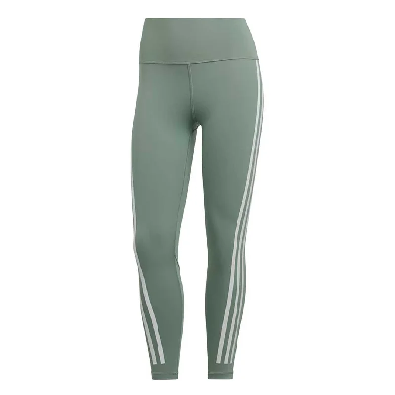 adidas - Women's Optime Train Icons 3-Stripes 7/8 Leggings (HR9595) Clothing Sales