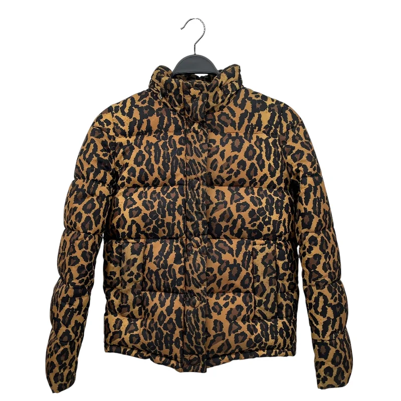 MIU MIU/Puffer Jkt/36/Leopard/Nylon/CML/ Women's Clothing For Outdoor Events