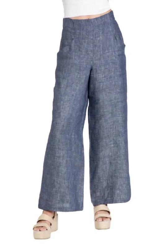 Hepburn Pant In Indigo Cheap Women's Clothing Online