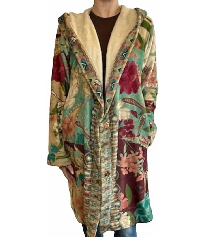 Kyrstin Sherpa Jacket In Multi Chic Women's Clothing for Date Nights