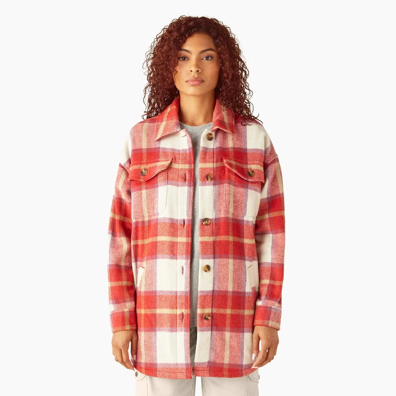 Women's Oversized Shirt Jacket Women's Evening Apparel