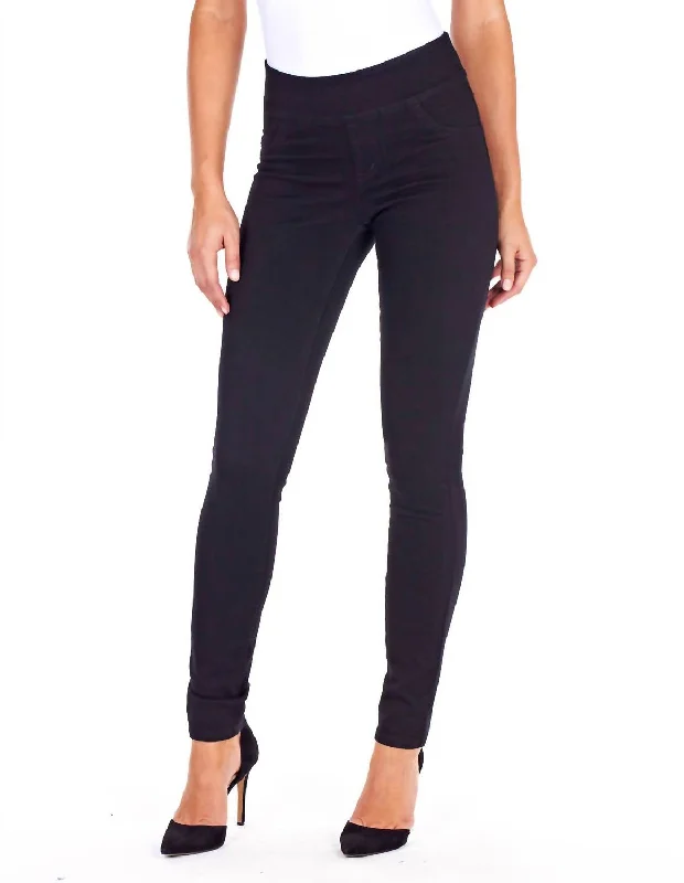 Love Denim Slim Jegging In Black Women's Luxury Attire