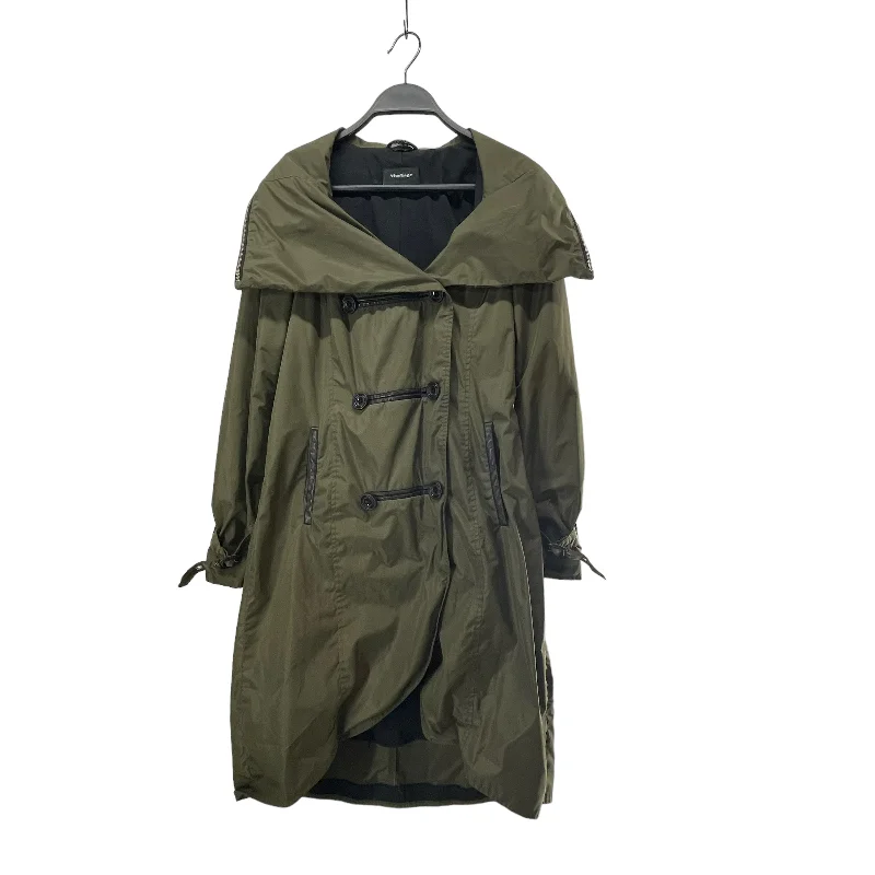 MACKAGE/Windbreaker/XS/Nylon/GRN/BLK BUTTON FRONT Charming Women's Clothes For Special Events