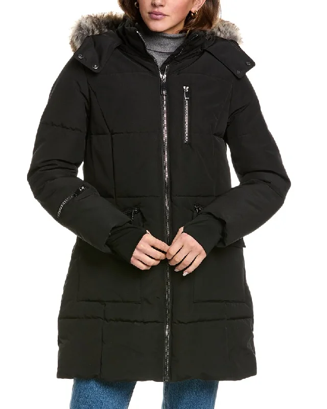 Nautica Heavyweight Mist Coat Casual Garments For Women