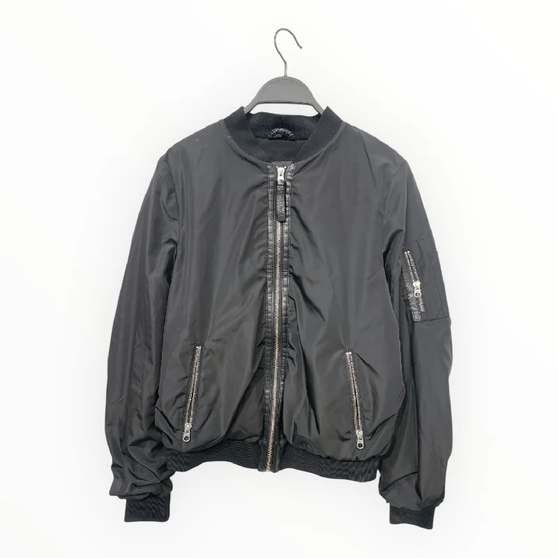 MACKAGE/Jacket/S/Nylon/BLK/BOMBER Women's Everyday Clothes