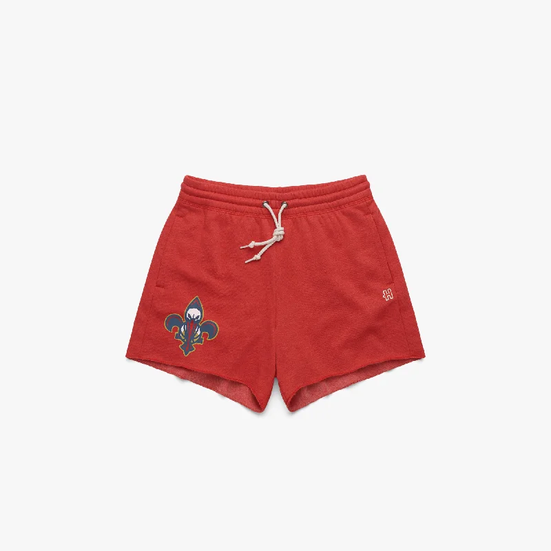 Women's New Orleans Pelicans Logo Sweat Shorts Women's Clothing