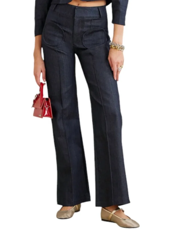 Olafur Denim Pants In Dark Blue Online Clothing Stores