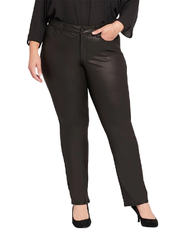 NYDJ Plus Marilyn Straight Jean Women's Office Attire