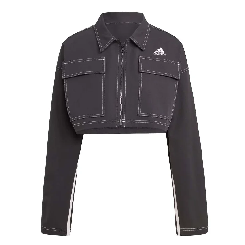 adidas - Women's Dance Crop Jacket (IB4751) Women's Night-Out Clothes