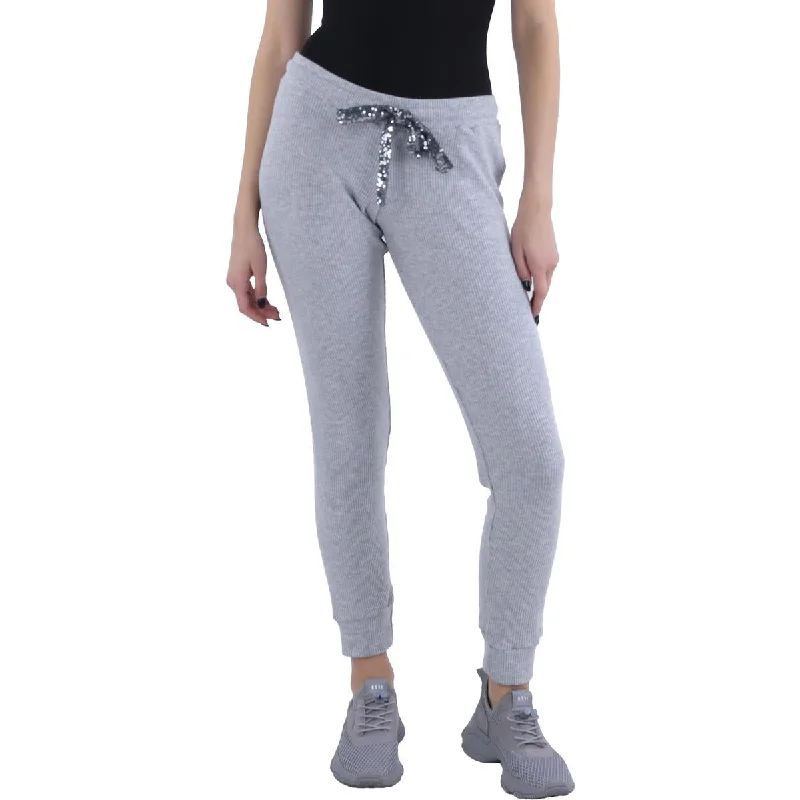 Womens Sequin Drawstring Sweatpants Affordable Women's Clothing Sale Online