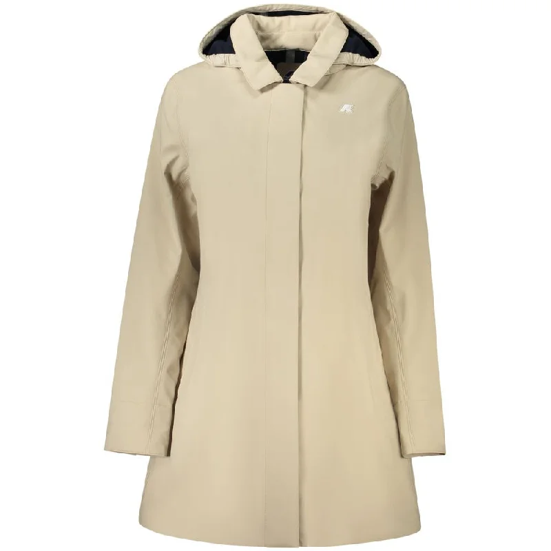 K-WAY  Polyester Jackets & Women's Coat Women's Date Night Outfit