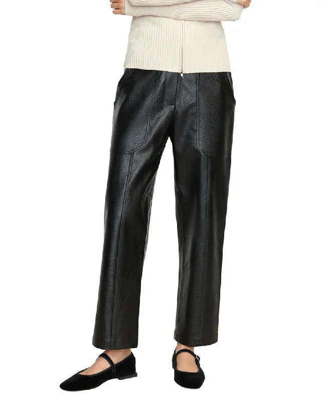 Modern Citizen Hudson Vegan Leather Cropped Pant Women's Festive Attire