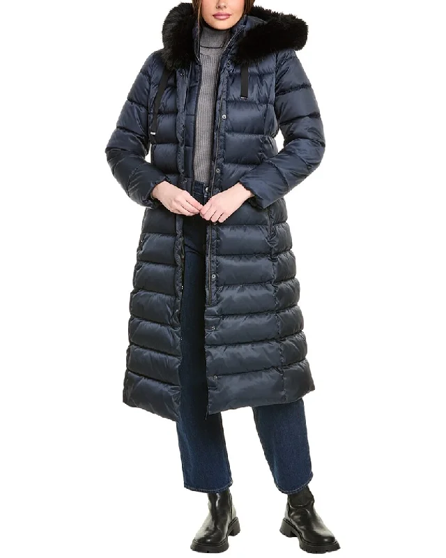 Tahari Puffer Coat Women's Chic Apparel