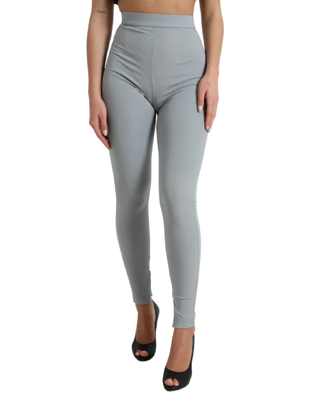 Dolce & Gabbana Elegant High Waist Leggings in Women's Women's Clothing