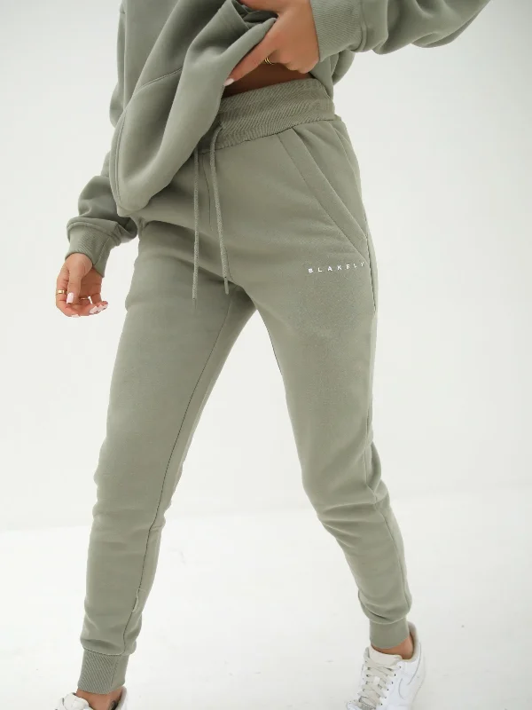 Composure Sweatpants - Olive Affordable Luxury Women's Garments