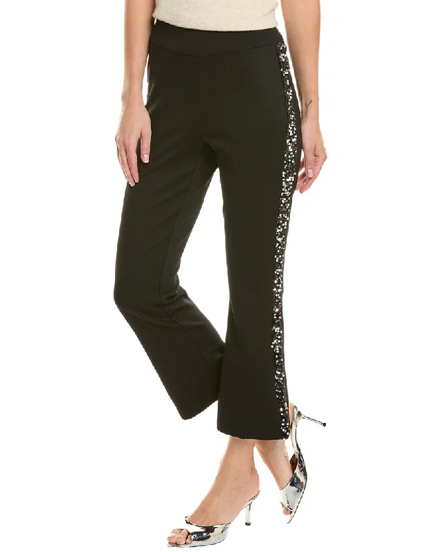 Nanette Nanette Lepore Velvet Sequin Stripe Pant Affordable Fashion Clothing For Women