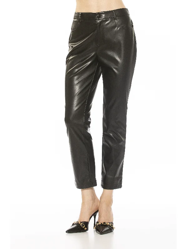 Mila Leather Pants Women's Contemporary Clothing