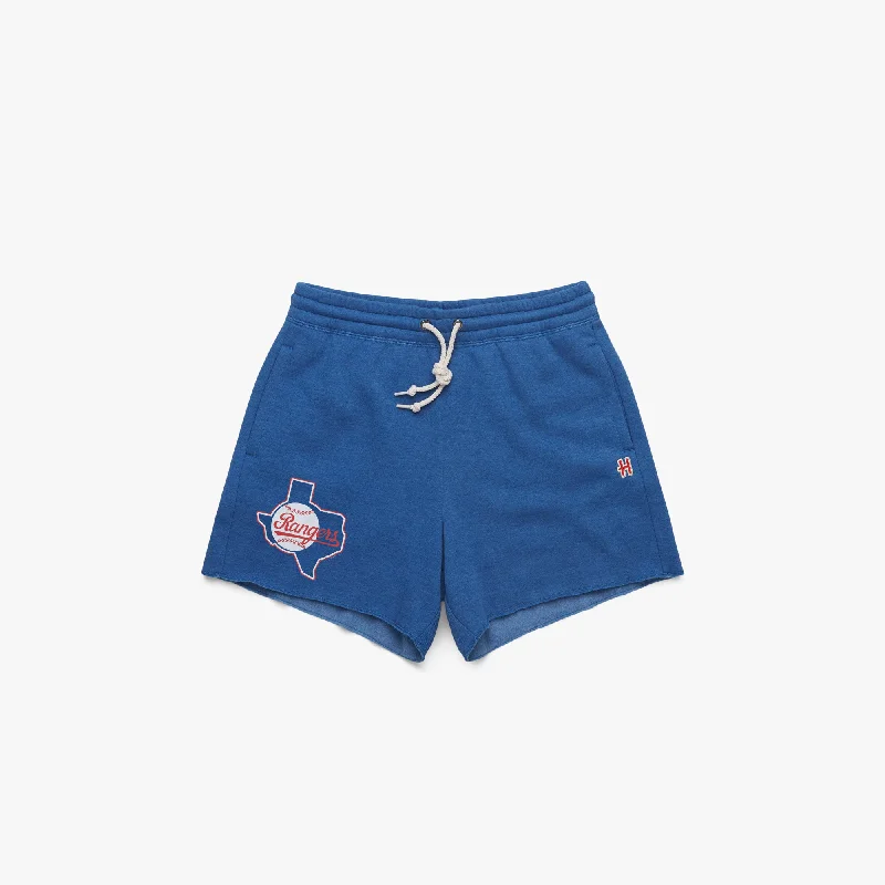 Women's Texas Rangers '84 Sweat Shorts Charming Women's Holiday Apparel