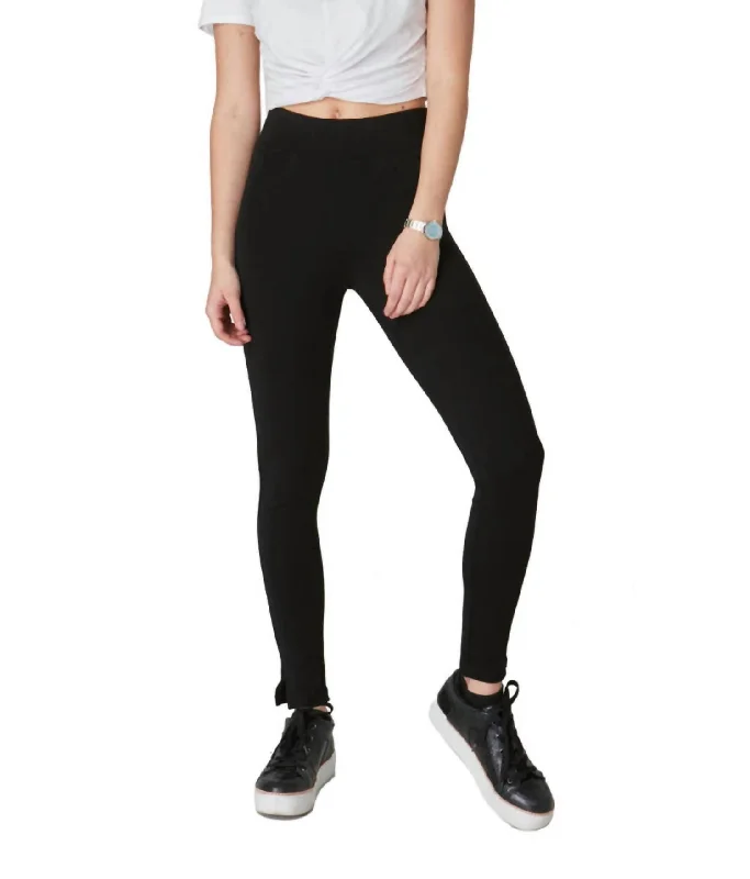 Anna Ponte Legging In Black Fashion-forward Women's Wear