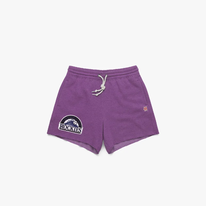 Women's Colorado Rockies '93 Sweat Shorts Affordable Women's Clothing