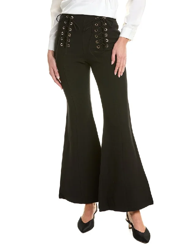 Gracia Lace-Up High-Waist Pant Women's Outerwear Garments