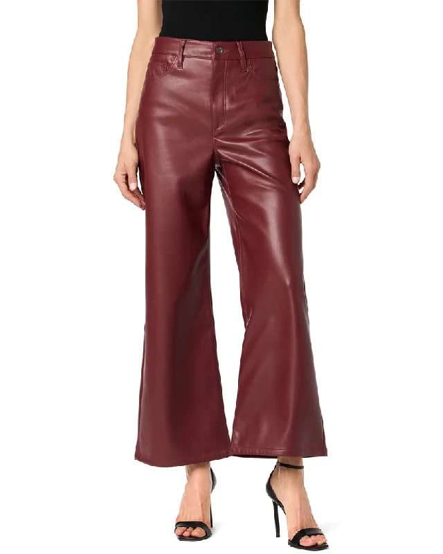 JOE’S Jeans Wide Leg Burgundy Ankle Jean Women's Seasonal Garments