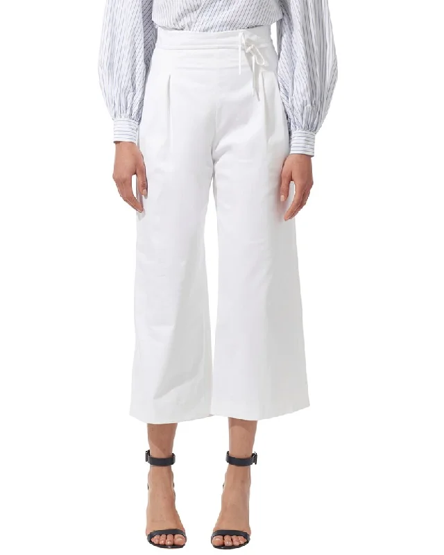 Carolina Herrera High Waist Cropped Pant Casual Style for Busy Women