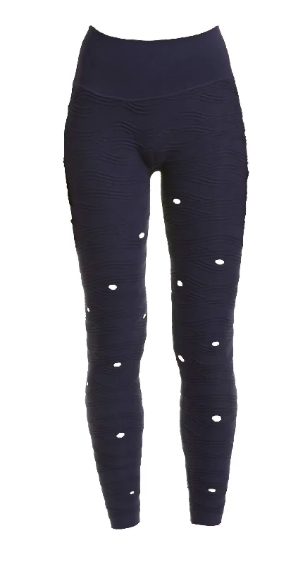 125Th Street Leggings In Blue Sale Clearance