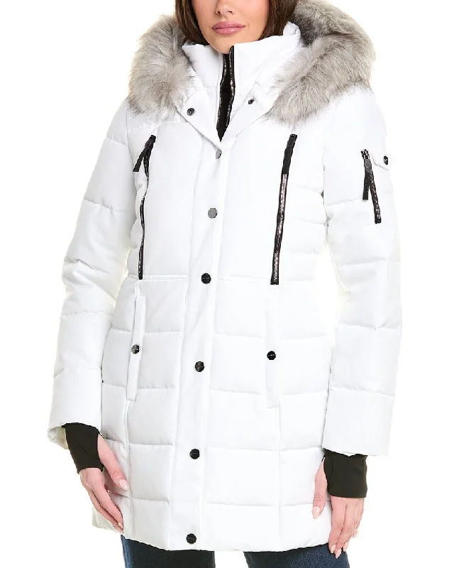 Nautica Heavyweight Mist Coat Women's Plus-Size Apparel