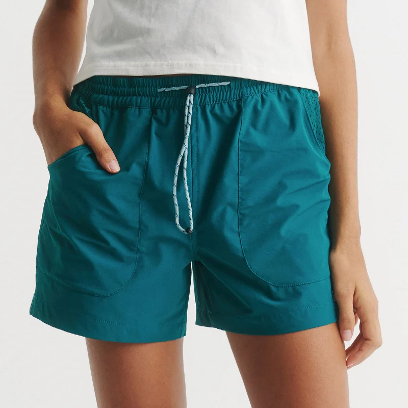 Womens Trail Shorts Ocean Blue Luxury Women's Clothes