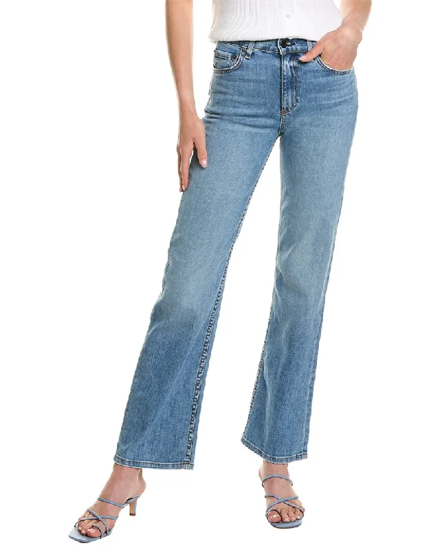 ASKK NY High-Rise Jardin Straight Jean Casual Garments For Women