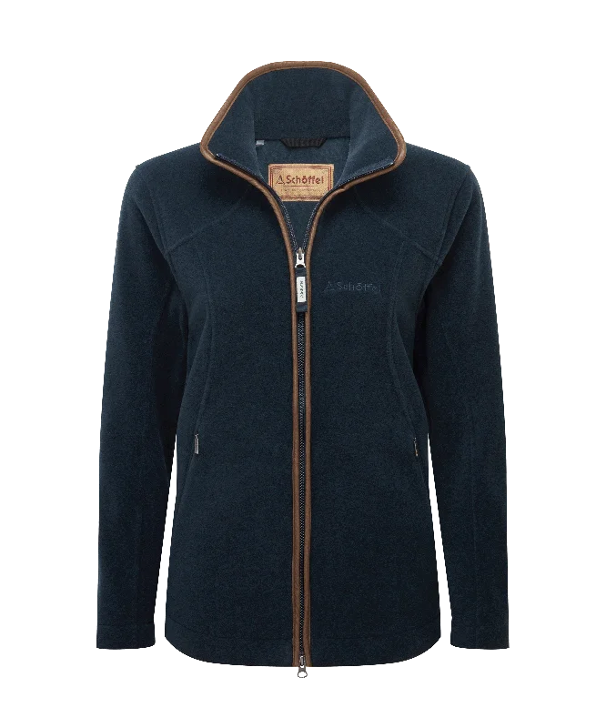 Burley Fleece Jacket - Petrol Blue Casual and Comfortable Outfits