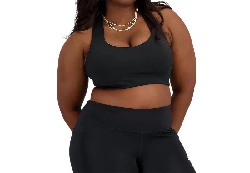 Nb Power X Bra In Black Women's Party Outfit