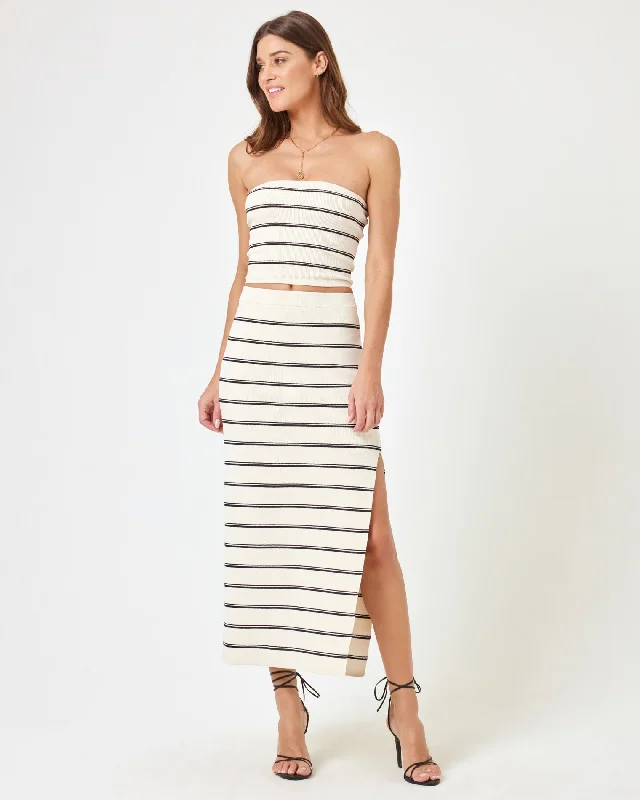 Amalfi Skirt - Mykonos Stripe Sale Clothes Online