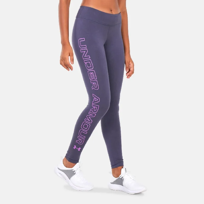 Favorite Legging In 558 - Purple Feminine Dresses for Women in Bold Prints