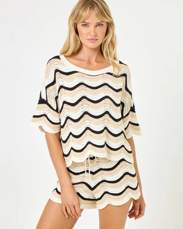 Make Waves Knit Short - Costa Nova Waves High-Quality Women's Fashion Dresses