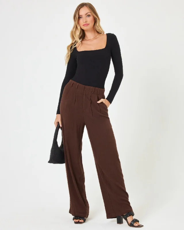 Rhodes Pant - Espresso Bean Timeless Classics