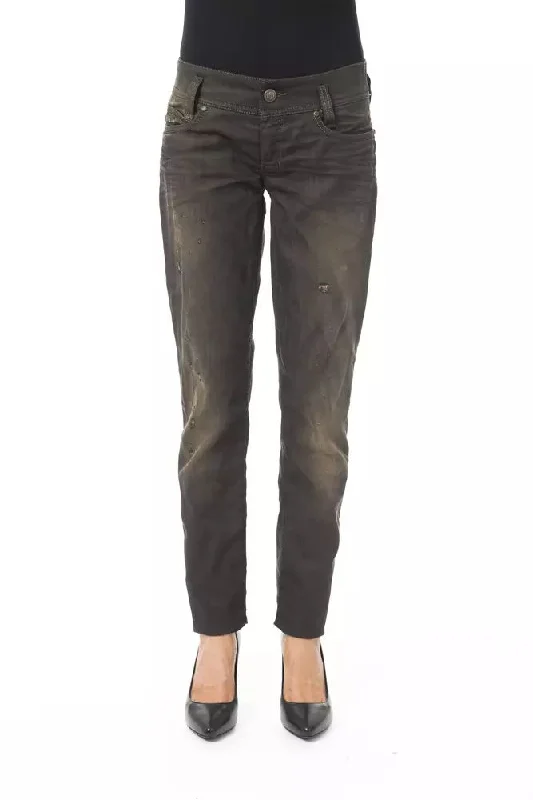 BYBLOS  Cotton Jeans & Women's Pant Women's Comfortable Lounge Garments